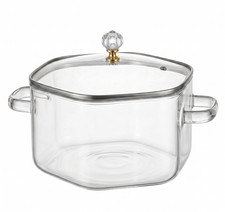 Hexagonal glass pot - pot, 2.5l