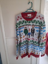 Next Home Alone "Kevin, Harry, Marv" Christmas Jumper Size XXL