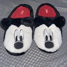 Tesco Mickey Mouse Mens Size 7/8 Fantastic Design Slippers New