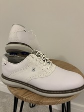 Footjoy Traditions Men’s Golf Shoes White Size UK 9 M