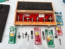 Trend /Triton  tct 1/2” router bits pro kit. Plus an assortment. 16 pieces. 