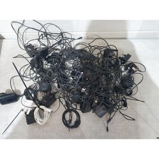 Mixed Lot of Nokia, Samsung, Motorola Mobile Phone Chargers Black Wall Mounted