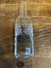 Belvedere Vodka Wall CLOCK Glass Display Sign Bottle Top Bar Man Cave Pub Bar