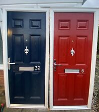 Used upvc composite front door, metal aluminium door  firedoor   Frame lock 