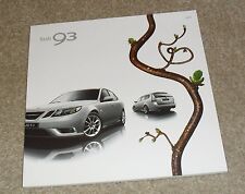 Saab 93 Brochure 2009 Aero