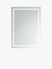John Lewis Frame Wall Mounted LED Illuminated Bathroom Mirror 70 x 50cm RRP £240