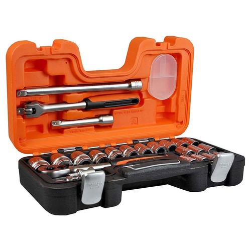 Bahco s240 socket set - socket, 24pc
