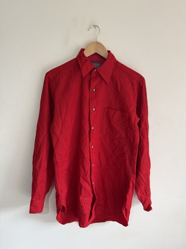 Pendleton vintage 60s red wool - pendleton,
