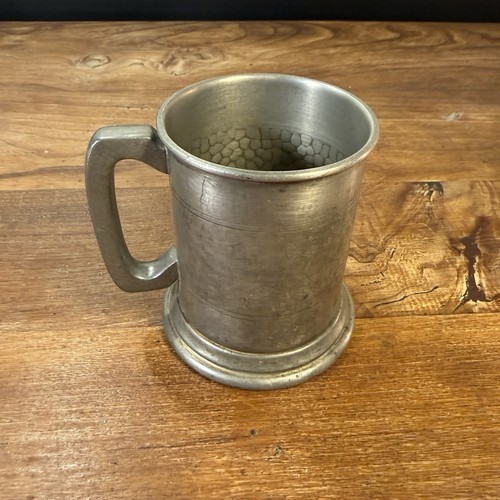 Vintage pewter tankard beer - tankard, /