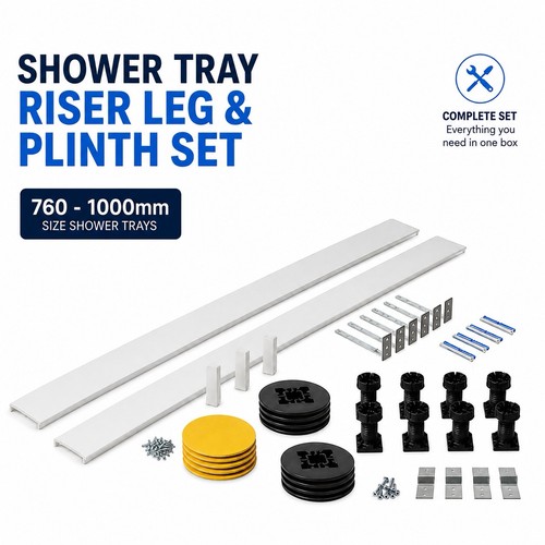 Shower tray riser - tray, plinth