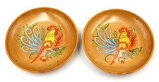 Pair of vintage hand painted