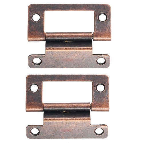 2pcs iron quiet folding hinges - quiet,
