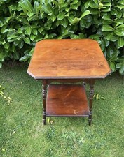 Quality  Asthenic Movement Rosewood Lamp Table In Manner Of E W Godwin