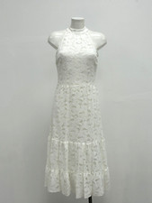 Ex Wallis Brand New Lined Lace Halter Neck Maxi Dress Sizes 8 10 12 14 16 18 20