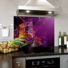 Glass Splashback Kitchen Tile