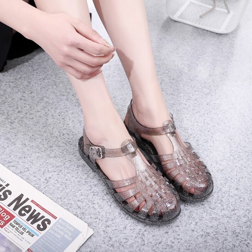 Ladies jelly sandals girls - ladies,