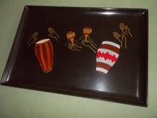 Bongo Drum Couroc Tray, MCM