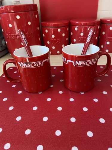 Vintage nescafe mugs - vintage,