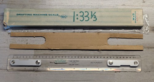 Drafting machine scale - drafting,