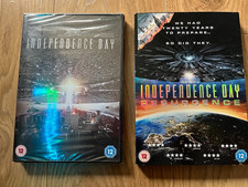 Independence day 1 and 2 DVD 