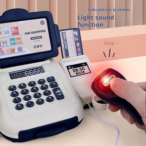 Interactive kids cash register - kids,