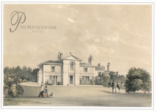 Postcard the penventon park - the,