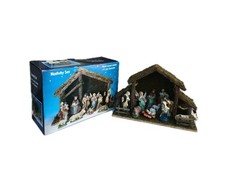 Vintage Christmas Nativity Set