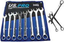 US PRO Jumbo Spanners 8Pc Long
