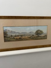 Oil Landscape Painting By South African Artist Peter George Miller