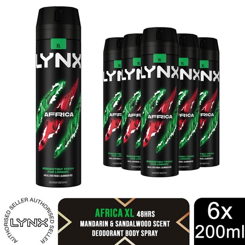 Lynx africa body spray 48h - lynx,