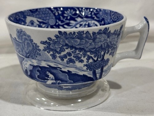 Spode blue italian footed - spode,