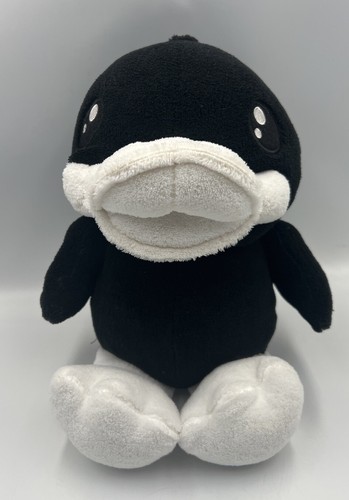 Duck soft toy plush black - duck,