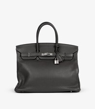 Hermès Graphite Grey Clemence