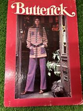 1960s Vintage Bulterick Trouser suit 5890 knitting pattern shop display board 20