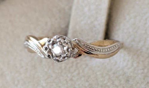 9ct gold diamond - 9ct,
