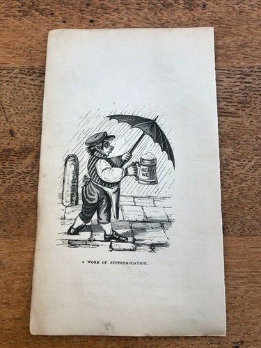 Early 1800s small caricature - early,