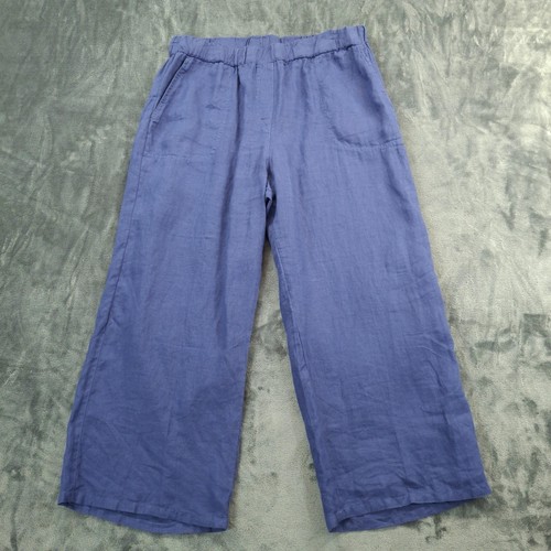 Cut loose linen pants womens - pants,