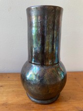 Art Nouveau  Antique Lustre. Glaze Art Pottery Vase - Belgian?