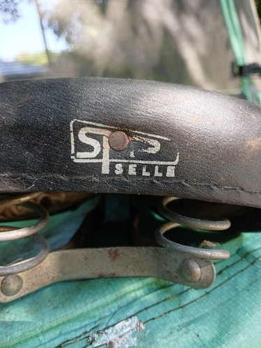 Vintage bicycle saddle smp - vintage, saddle,
