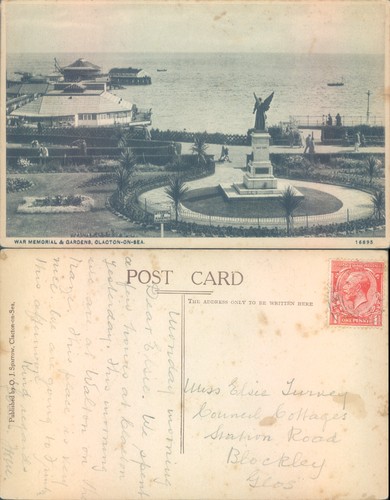 War memorial gardens clacton - war,