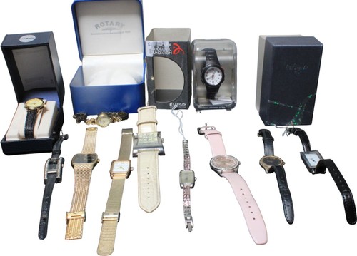 Mixed job lot wristwatches - job,