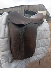 Sian Saddle. Show Saddle. Pony. Brown. 15"  Narrow