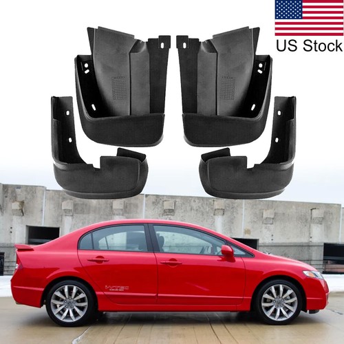4pcs front rear mudguard - 4pcs,