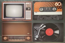 Retro Placemats Mikamax Set Of
