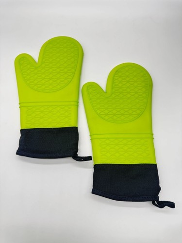 Silicone oven mitts - mitts, heat