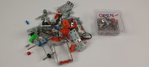 Meccano erector style lot - meccano,