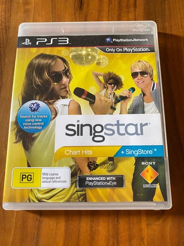 Rare ps3 version singstar - version, of