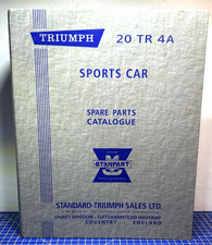 Spares Parts Catalogue Triumph 20 TR 4A Part Number 514837 very good condition