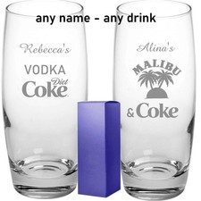 Personalised Engraved GLASS