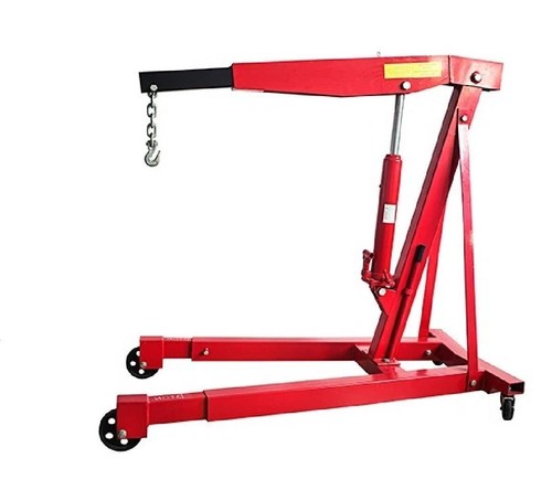 Folding hydraulic engine crane - folding,